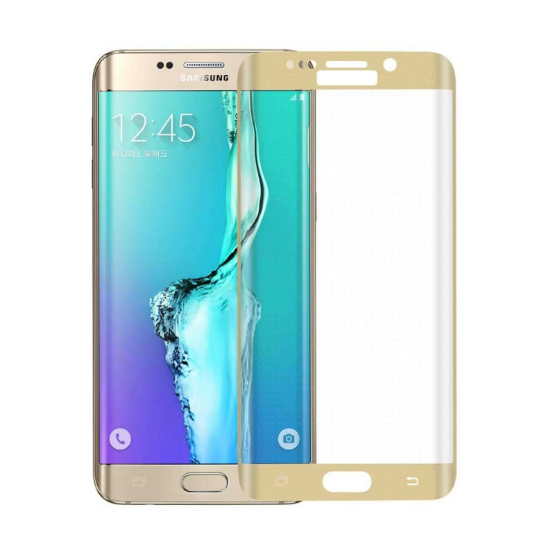 گلس شیشه ای تمام چسب Samsung S7 Edge