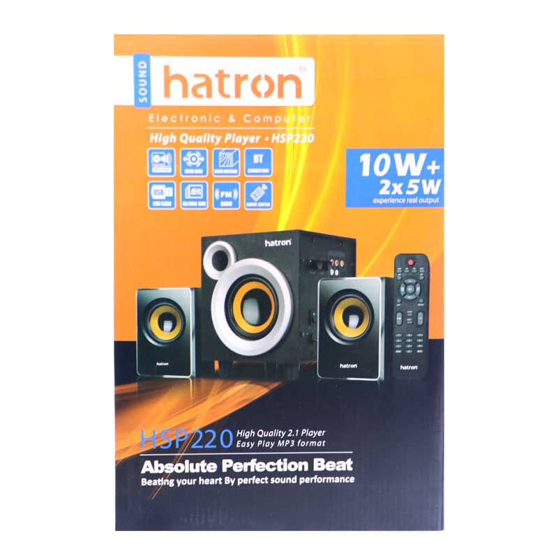 اسپیکر بلوتوثی رم و فلش خور Hatron HSP220