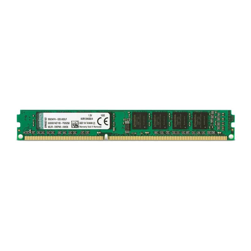 رم کامپیوتر کینگستون KVR1333 DDR3 4GB Single 1333MHz CL9