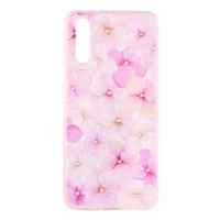قاب ژله ای صورتی طرح دار کد2 Huawei P20