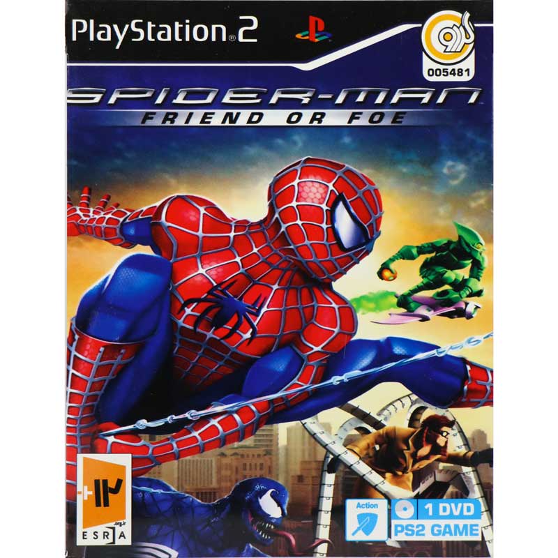Spiderman Friend or Foe PS2 گردو