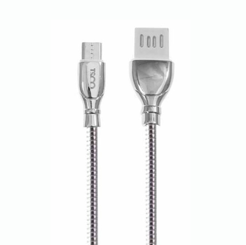 کابل میکرو یو اس بی فلزی TSCO TC 62N 2.1A 1m