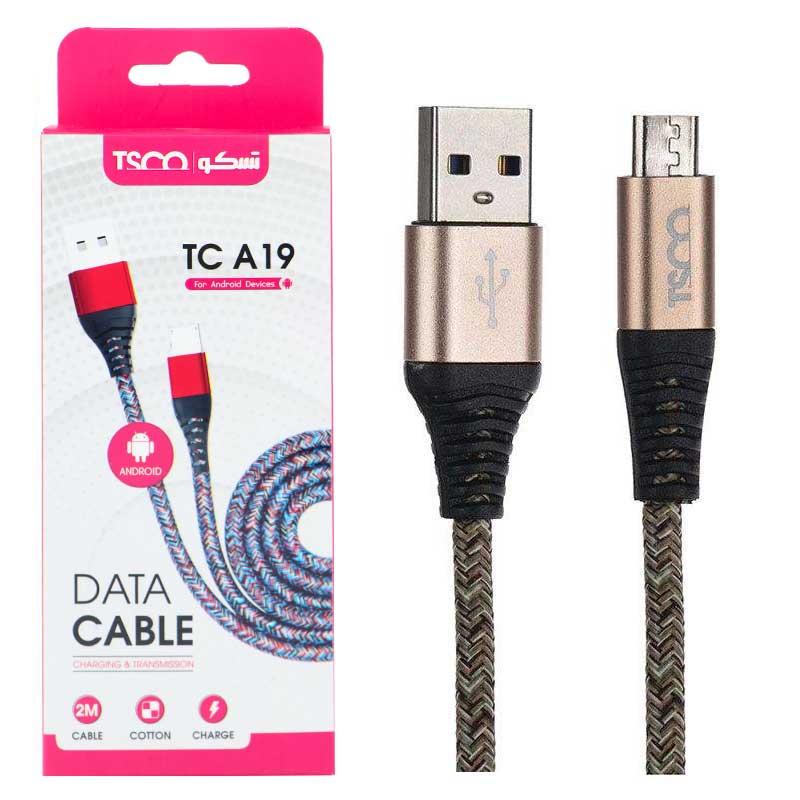 کابل کنفی میکرو یو اس بی TSCO TC-A19 2m