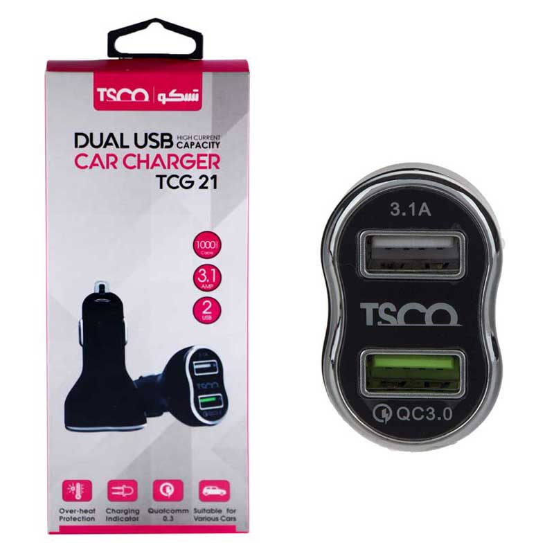 شارژر فندکی TSCO TCG21