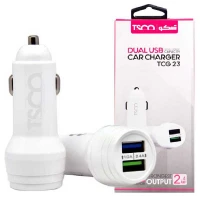 شارژر فندکی TSCO TCG 23 + کابل میکرو یو اس بی