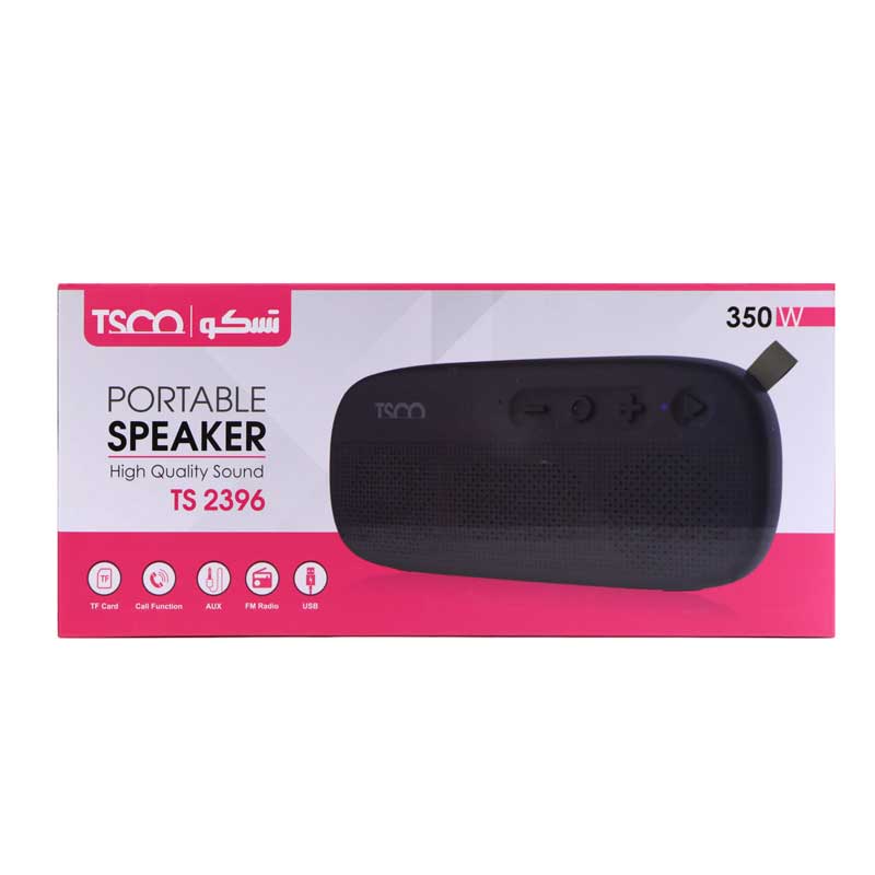 اسپیکر بلوتوثی رم و فلش خور TSCO TS-2396 مشکی