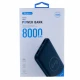 پاور بانک بی سیم 8000 وریتی VERITY V-PUW89 مشکی