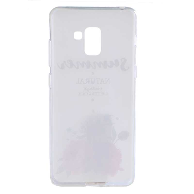 قاب فانتزی YOUNICOU Samsung A8 Plus طرح گل بوته