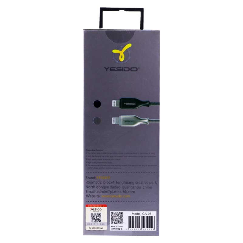 کابل آیفونی Yesido CA-07 1m