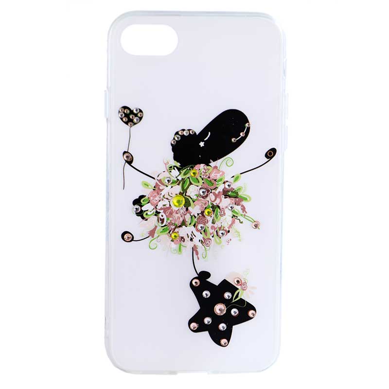 قاب فانتزی نگین دار طرح ستاره Younicou iPhone 7/8