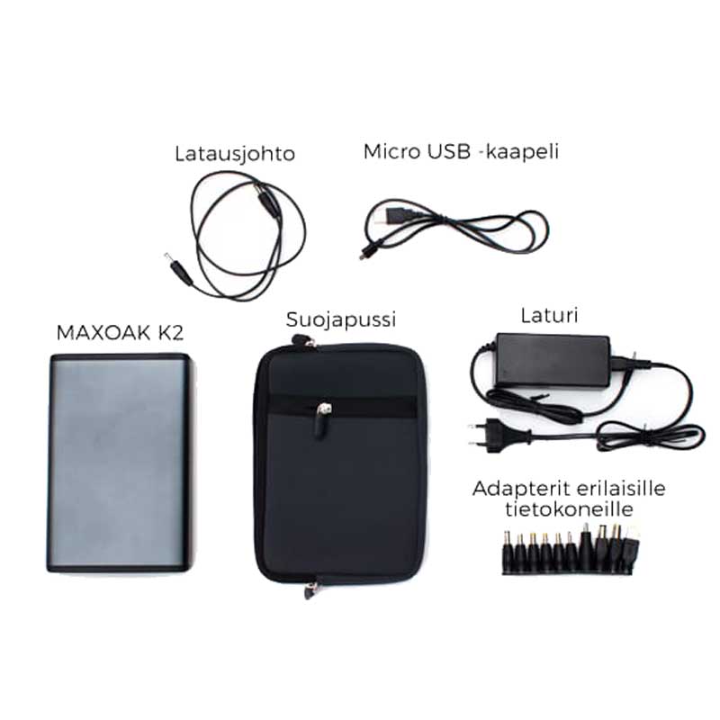 پاور بانک مخصوص لپ تاپ و موبایل maxoak k2 ۵۰۰۰۰mAh