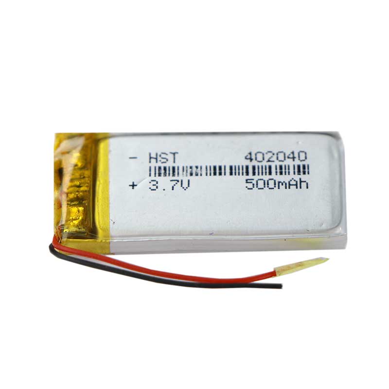 باتری لیتیوم 500mA 42*20*3mm