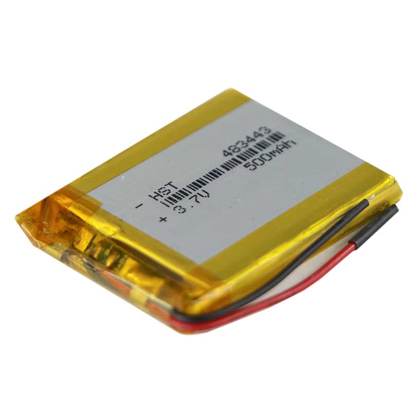 باتری لیتیوم 500mA 44*36*4mm