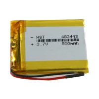 باتری لیتیوم 500mA 44*36*4mm