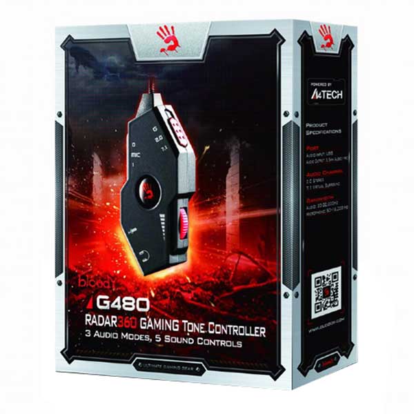 کنترل کننده صدای هدست بازی A4Tech G480