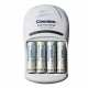شارژر باتری Camelion BC-1007 + چهار عدد باتری 2300mAh AA شارژی