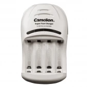 شارژر باتری Camelion BC-1007 + چهار عدد باتری 2300mAh AA شارژی