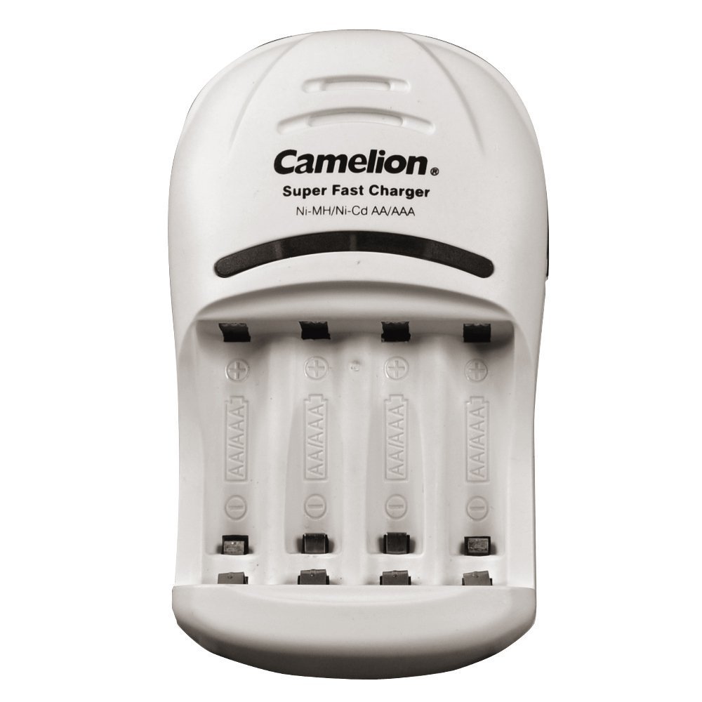 شارژر باتری Camelion BC-1007 + چهار عدد باتری 2300mAh AA شارژی