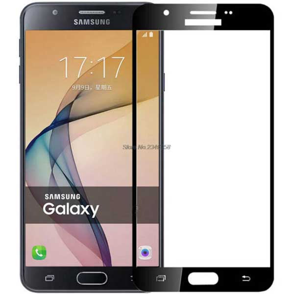 گلس تمام چسب Samsung J2 Prime Full Cover مشکی