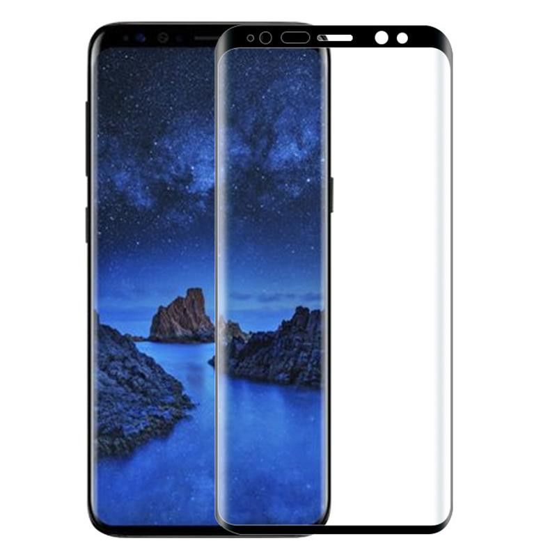 گلس تمام چسب Samsung S9 Full Cover مشکی