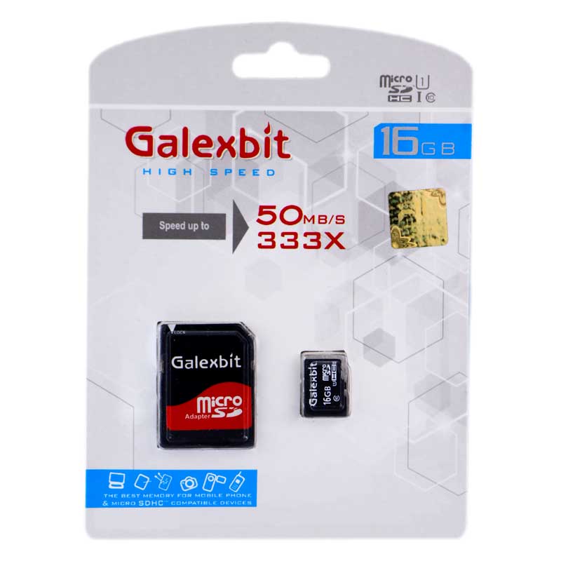 رم میکرو 16 گیگ گلکس بیت Galexbit U1 50MB/s + خشاب