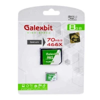رم میکرو 8 گیگ گلکس بیت Galexbit Turbo U1 70MB/s + خشاب