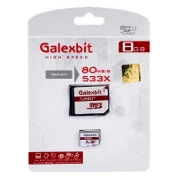 رم میکرو 8 گیگ گلکس بیت Galexbit Turbo+ U1 80MB/s + خشاب