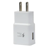 شارژر دیواری فست شارژ Samsung S6 2A 15W سرجعبه + کابل میکرو یو اس بی و تبدیل دو به دو