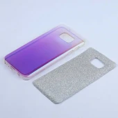 قاب ژله ای اکلیلی دو رنگ Samsung S7 کد1