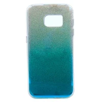 قاب ژله ای اکلیلی دو رنگ Samsung S7 کد3