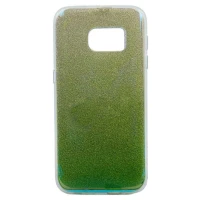 قاب ژله ای اکلیلی دو رنگ Samsung S7 کد4