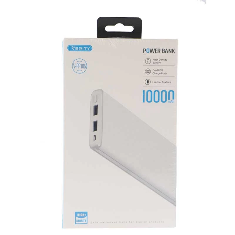 پاور بانک 10000 وریتی VERITY V-PP106 سفید
