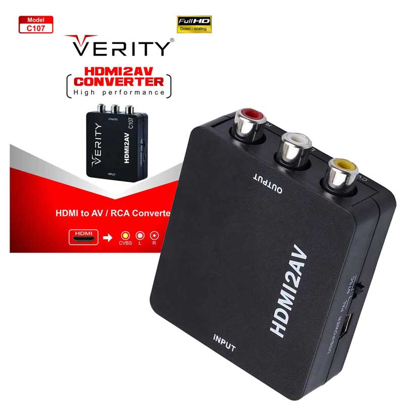 تبدیل HDMI به AV وریتی C107