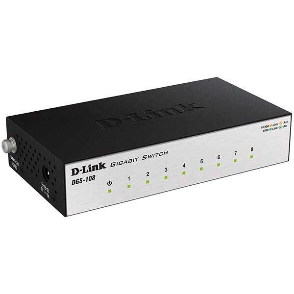 سوییچ D-Link DGS-108 8Port Gigabit