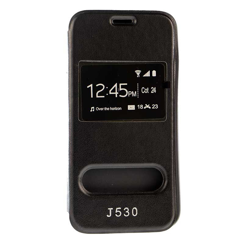 کیف کلاسوری چرمی Samsung J5 Pro 2017 مشکی
