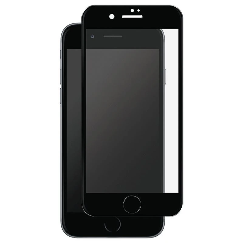 گلس تمام چسب آیفون iPhone 7/8/SE 2020 مشکی