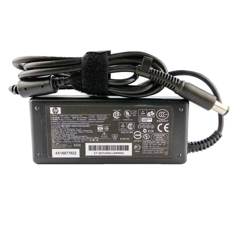 شارژر لپ تاپ HP 18.5V 3.5A سر دلی