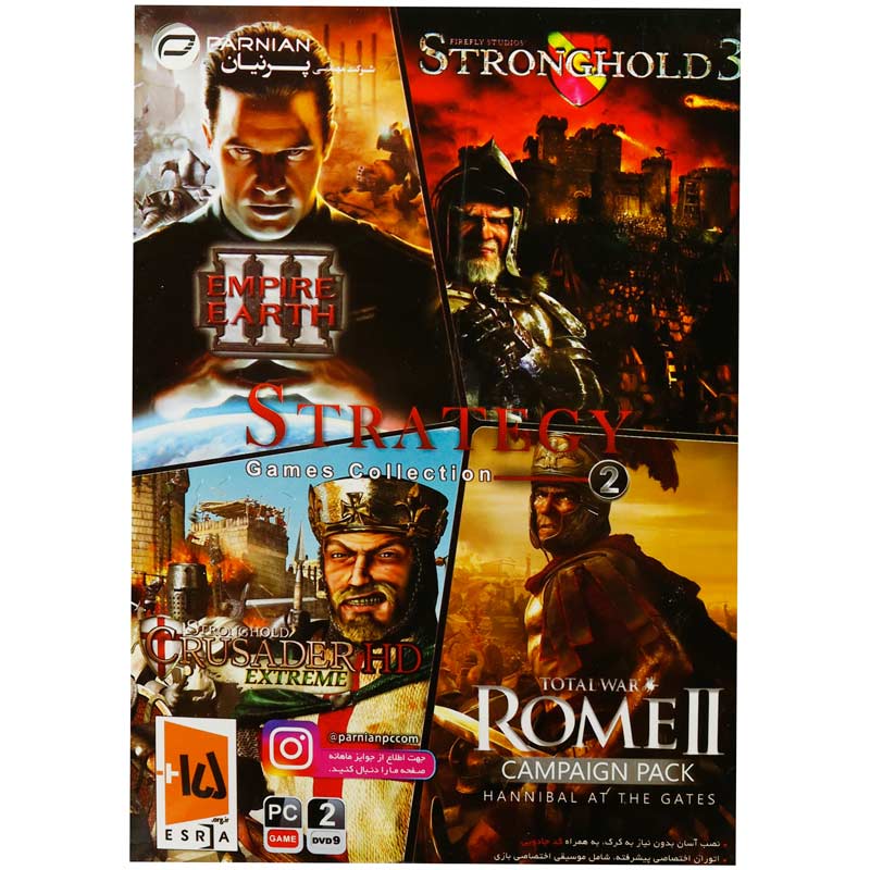 Strategy Games Collection 2 PC 2DVD9 پرنیان