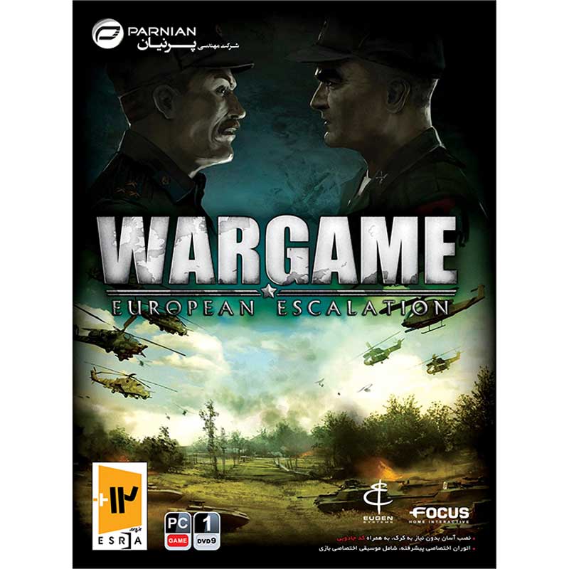 بازی War Game European Escalation 1DVD9 پرنیان مناسب برای PC