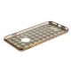 قاب ژله ای Totu 3D آیفون iPhone 6 Plus طلایی