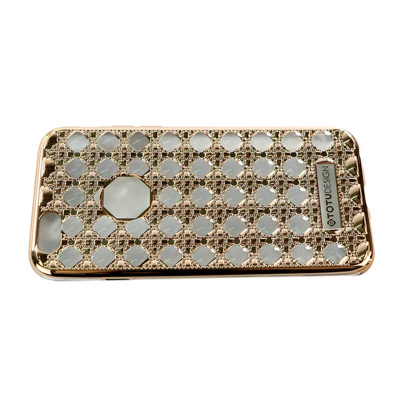 قاب ژله ای Totu 3D آیفون iPhone 6/6s طلایی
