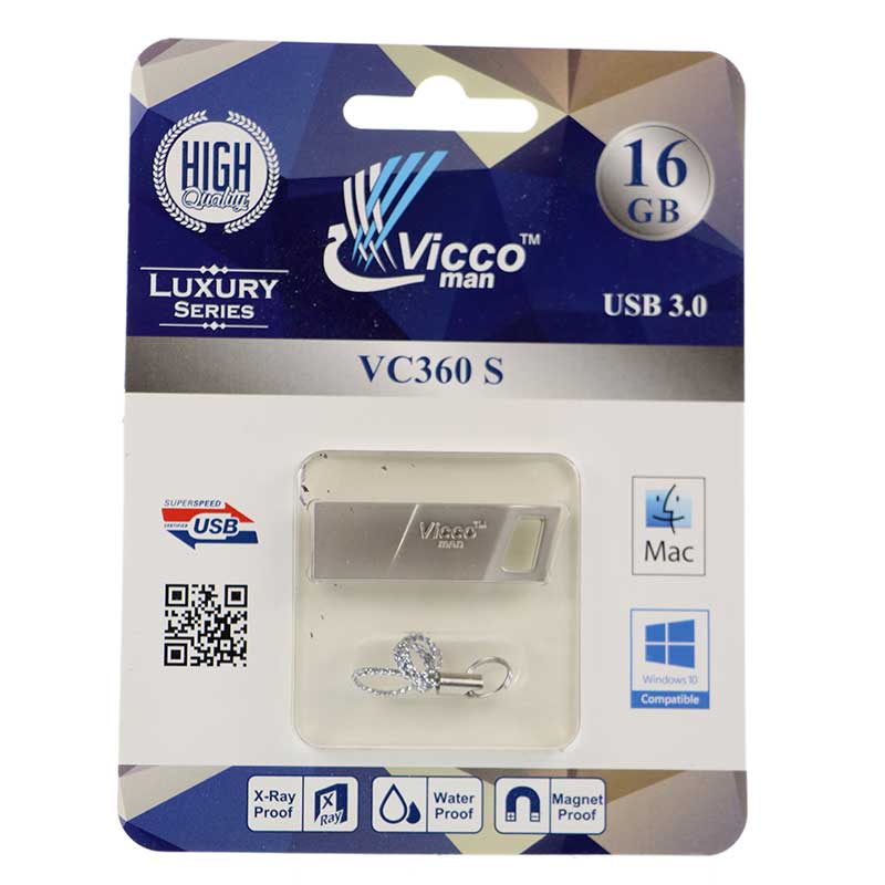 فلش 16 گیگ ویکومن Vicco VC360 USB3.0