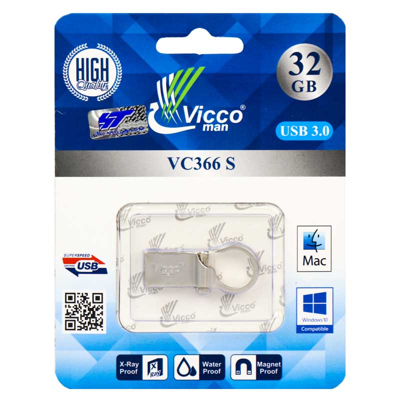 فلش 32 گیگ ویکومن Vicco VC366 USB3.0