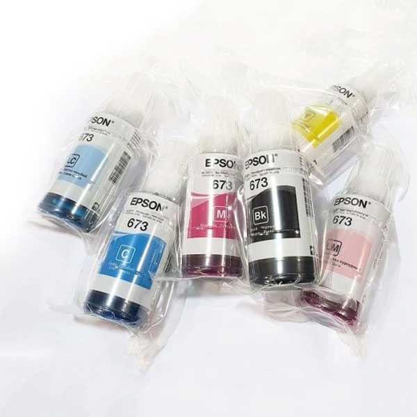 پک شش رنگ جوهر EPSON 673