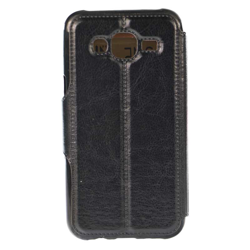 کیف کلاسوری چرمی Samsung J5 مشکی