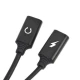 تبدیل آیفونی 1 به 2 صدا و شارژ Go-Des GD-UC11