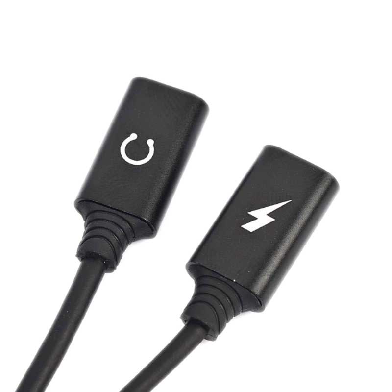 تبدیل آیفونی 1 به 2 صدا و شارژ Go-Des GD-UC11
