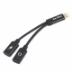 تبدیل آیفونی 1 به 2 صدا و شارژ Go-Des GD-UC11