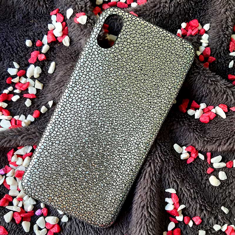 قاب چرمی آیفون iPhone XS Max براق کد 4