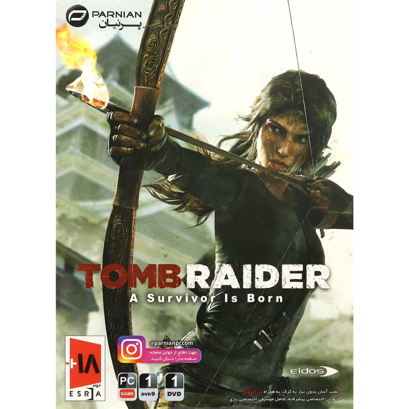 Tomb Raider A Survivor Is Born PC 1DVD9+1DVD پرنیان